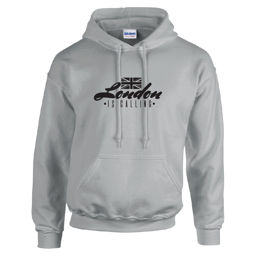 HCL07 London Is Calling Unisex Cotton Hoodie Various Sizes & Colours Available