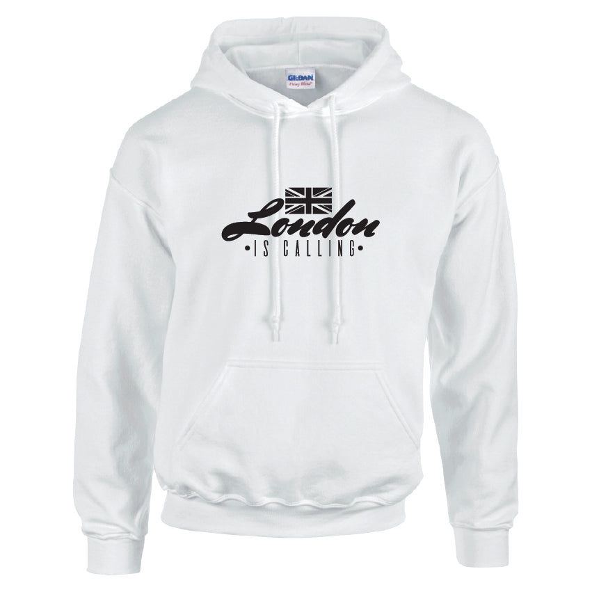 HCL07 London Is Calling Unisex Cotton Hoodie Various Sizes & Colours Available