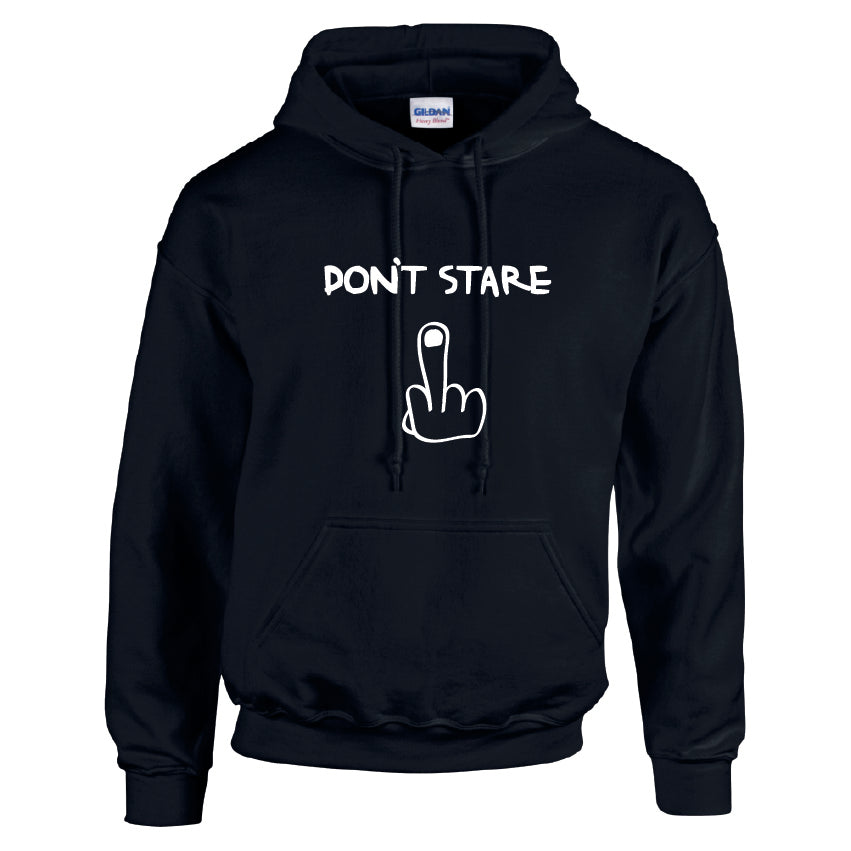 HCL08 Dont Stare Unisex Cotton Hoodie Various Sizes & Colours Available