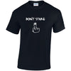 Dont Stare Cotton T-Shirt Available in Black Grey and White TM25CL08