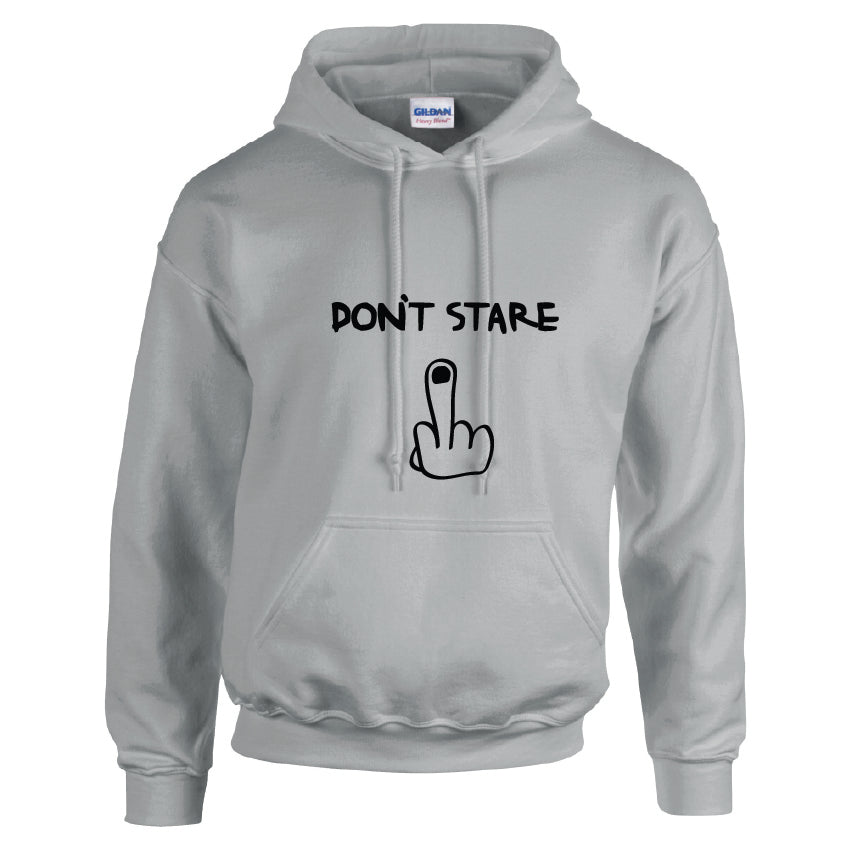 HCL08 Dont Stare Unisex Cotton Hoodie Various Sizes & Colours Available