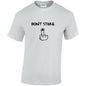 Dont Stare Cotton T-Shirt Available in Black Grey and White TM25CL08