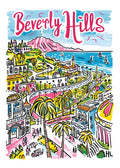 TT26 Beverly Hills Printed | Premium Waterproof & Tear Resistant Full Colour Posters