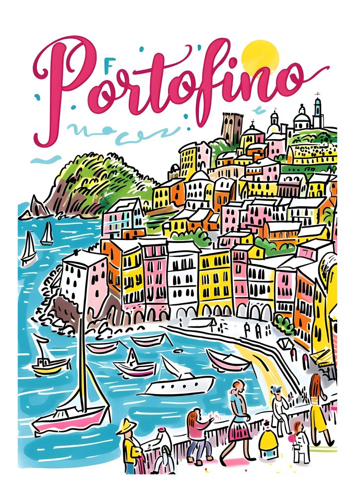 TT2 Trendy Travel Poster Printed | Premium Waterproof & Tear Resistant Full Colour Posters