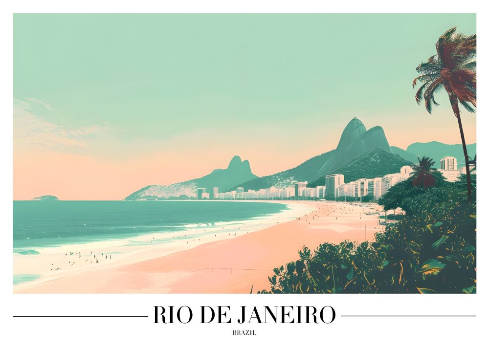 Travel Poster Printed | Premium Waterproof & Tear Resistant Full Colour Posters