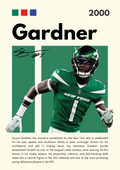 NFL28 Sauce Gardner (2000) Printed | Premium Waterproof & Tear Resistant Full Colour Posters