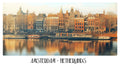 PP02 Amsterdam - Netherlands Panoramic Premium Waterproof & Tear Resistant Poster