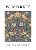 WMO02 W Morris Poster Printed | Premium Waterproof & Tear Resistant Full Colour Posters