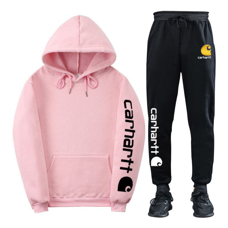 Street Hip Hop Style Unisex Casual Hoodie Sweatshirt Set