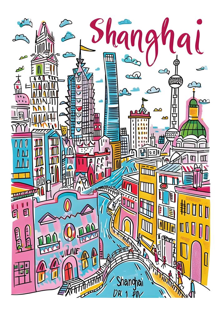 TT2 Trendy Travel Poster Printed | Premium Waterproof & Tear Resistant Full Colour Posters