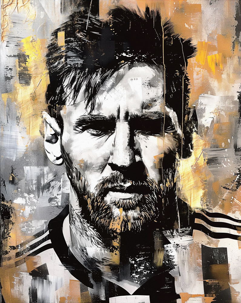 FOOT31 Lionel Messi Printed | Premium Waterproof & Tear Resistant Full Colour Posters