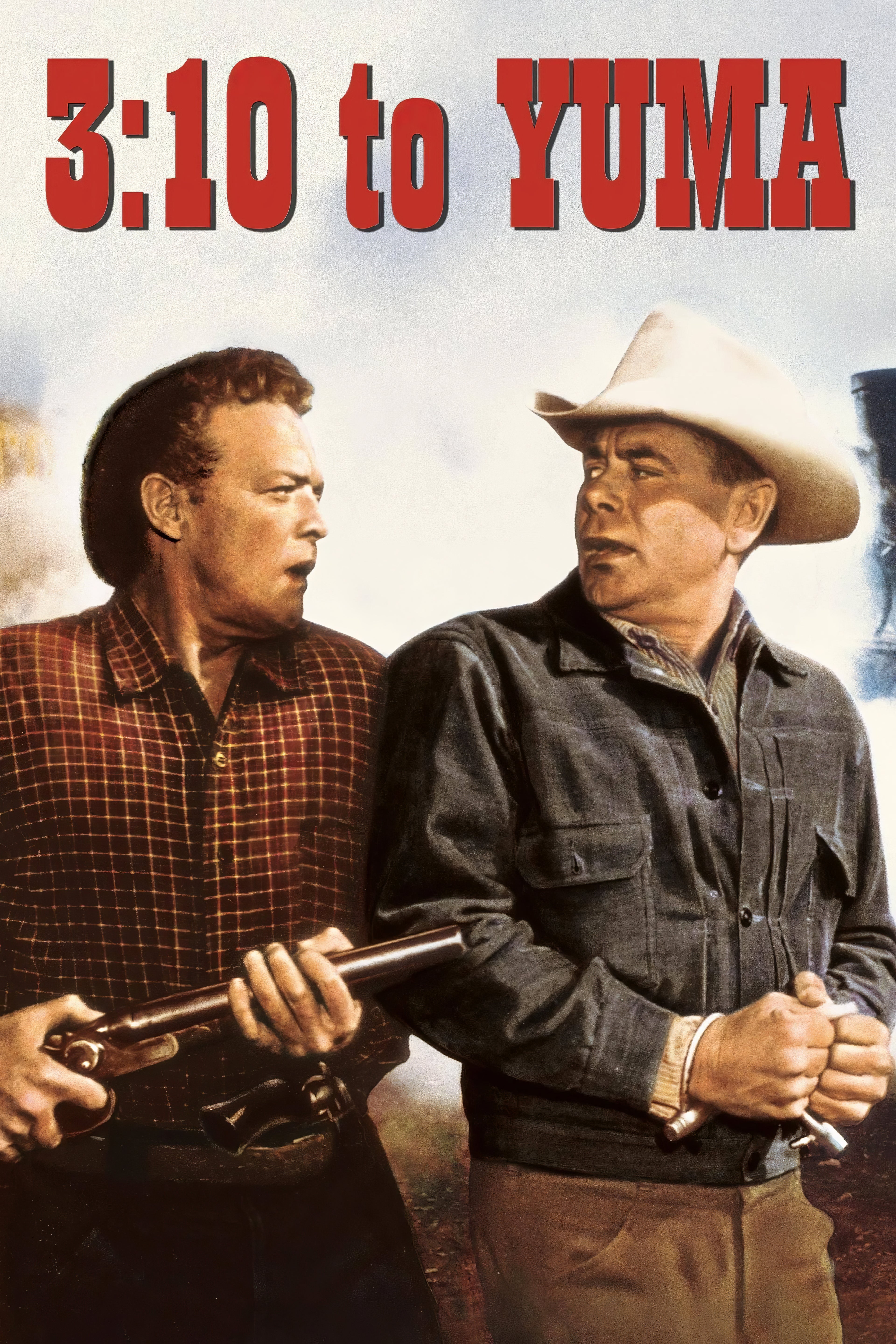 1950 3 10 to Yuma (1957) Film/Movie Premium Waterproof & Tear Resistant Posters