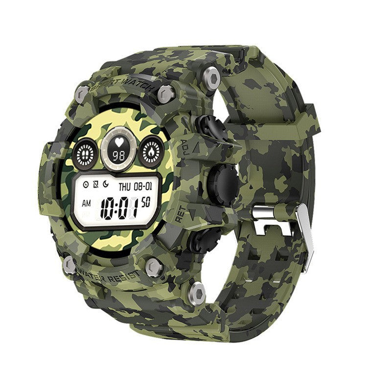 T6 Three proof Outdoor Sports Smart Watch 1.28-inch IP68 Waterproof Multiple Modes