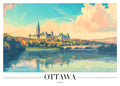 DAH31 Ottawa Canada Printed | Premium Waterproof & Tear Resistant Full Colour Posters