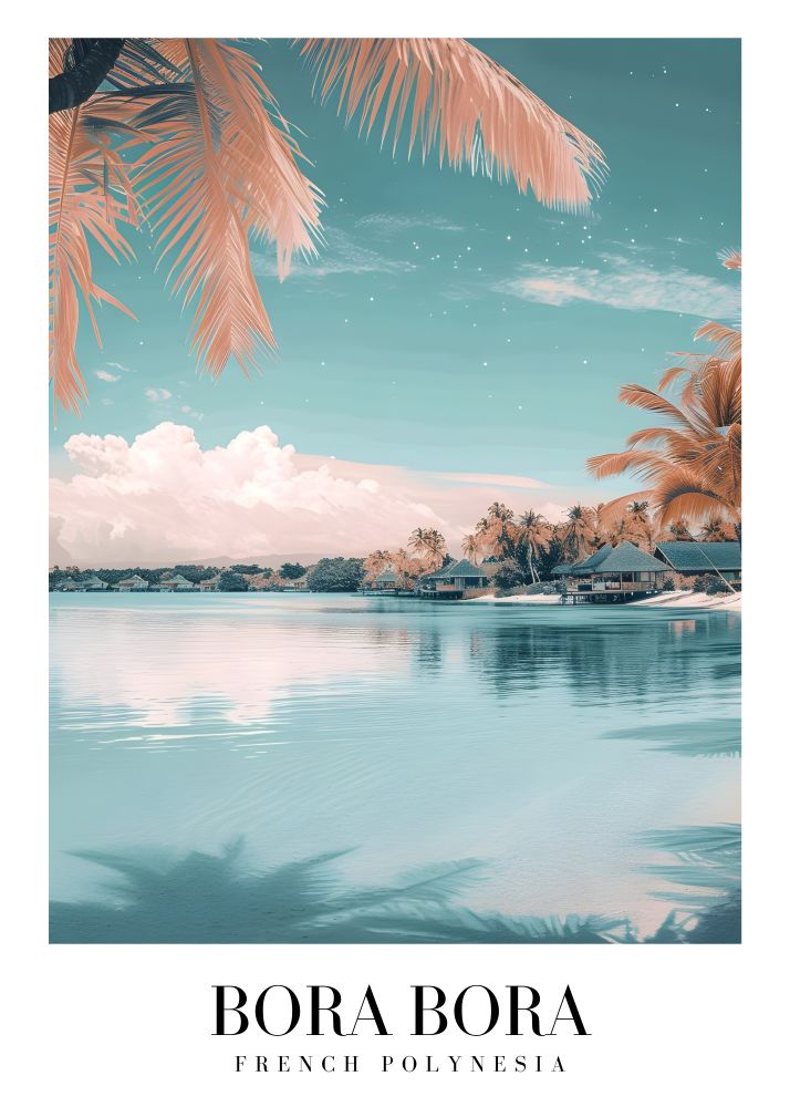 Travel Poster Printed | Premium Waterproof & Tear Resistant Full Colour Posters