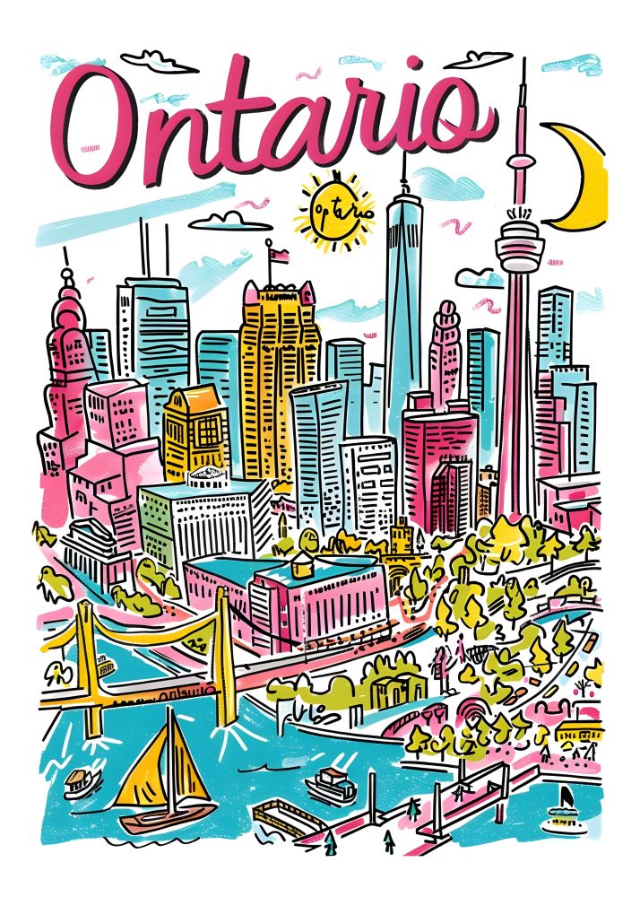 TT2 Trendy Travel Poster Printed | Premium Waterproof & Tear Resistant Full Colour Posters