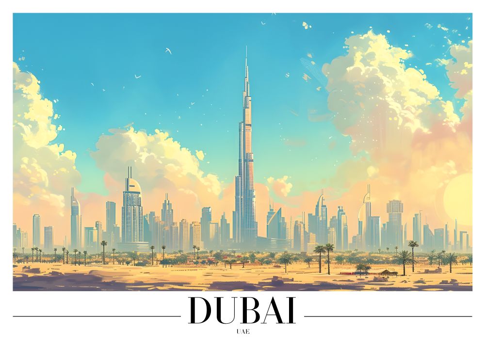 Travel Poster Printed | Premium Waterproof & Tear Resistant Full Colour Posters