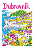 TT35 Dubrovnik Printed | Premium Waterproof & Tear Resistant Full Colour Posters