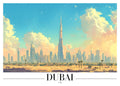 DAH35 Dubai UAE Printed | Premium Waterproof & Tear Resistant Full Colour Posters