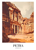 DAV36 Petra Jordan Printed | Premium Waterproof & Tear Resistant Full Colour Posters