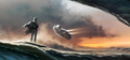 SW10 Star Wars Panoramic Premium Waterproof & Tear Resistant Poster