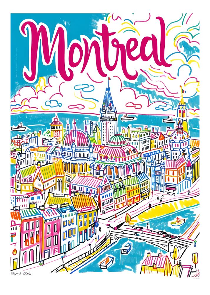 TT2 Trendy Travel Poster Printed | Premium Waterproof & Tear Resistant Full Colour Posters