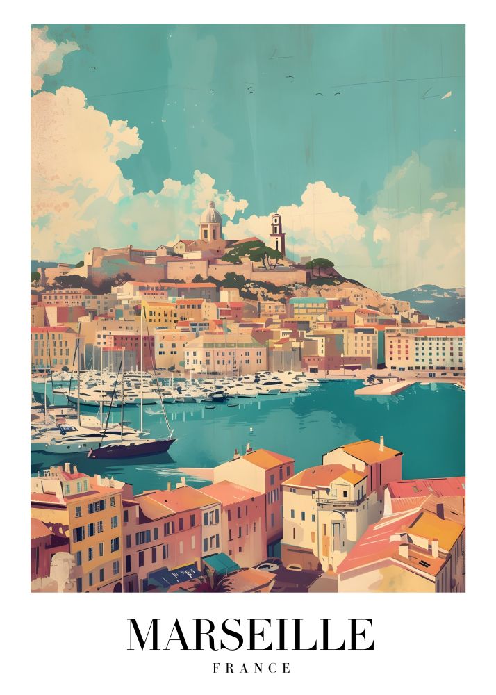 Travel Poster Printed | Premium Waterproof & Tear Resistant Full Colour Posters