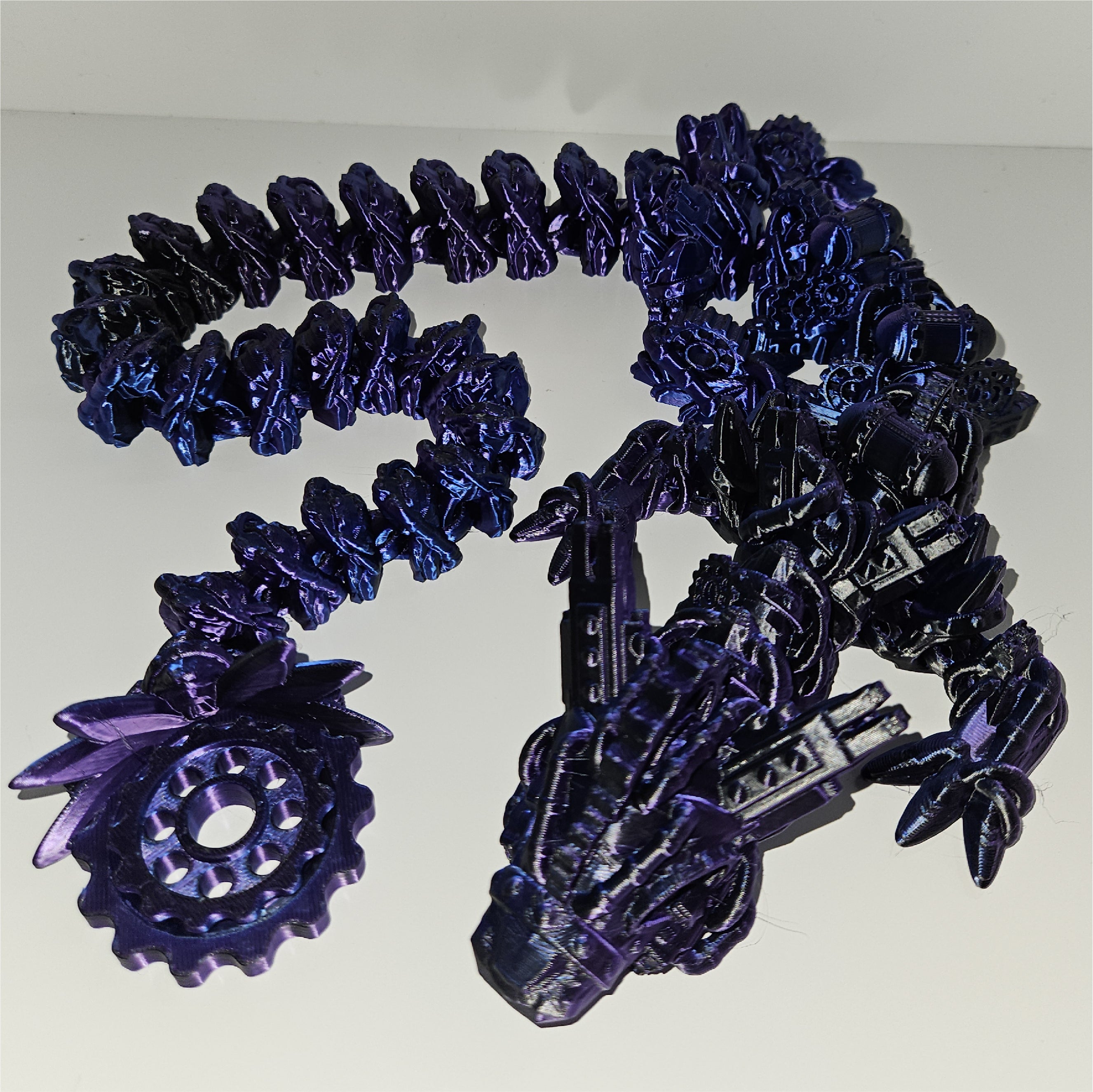 N3D03 Large Steampunk Dragon