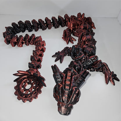 N3D03 Large Steampunk Dragon
