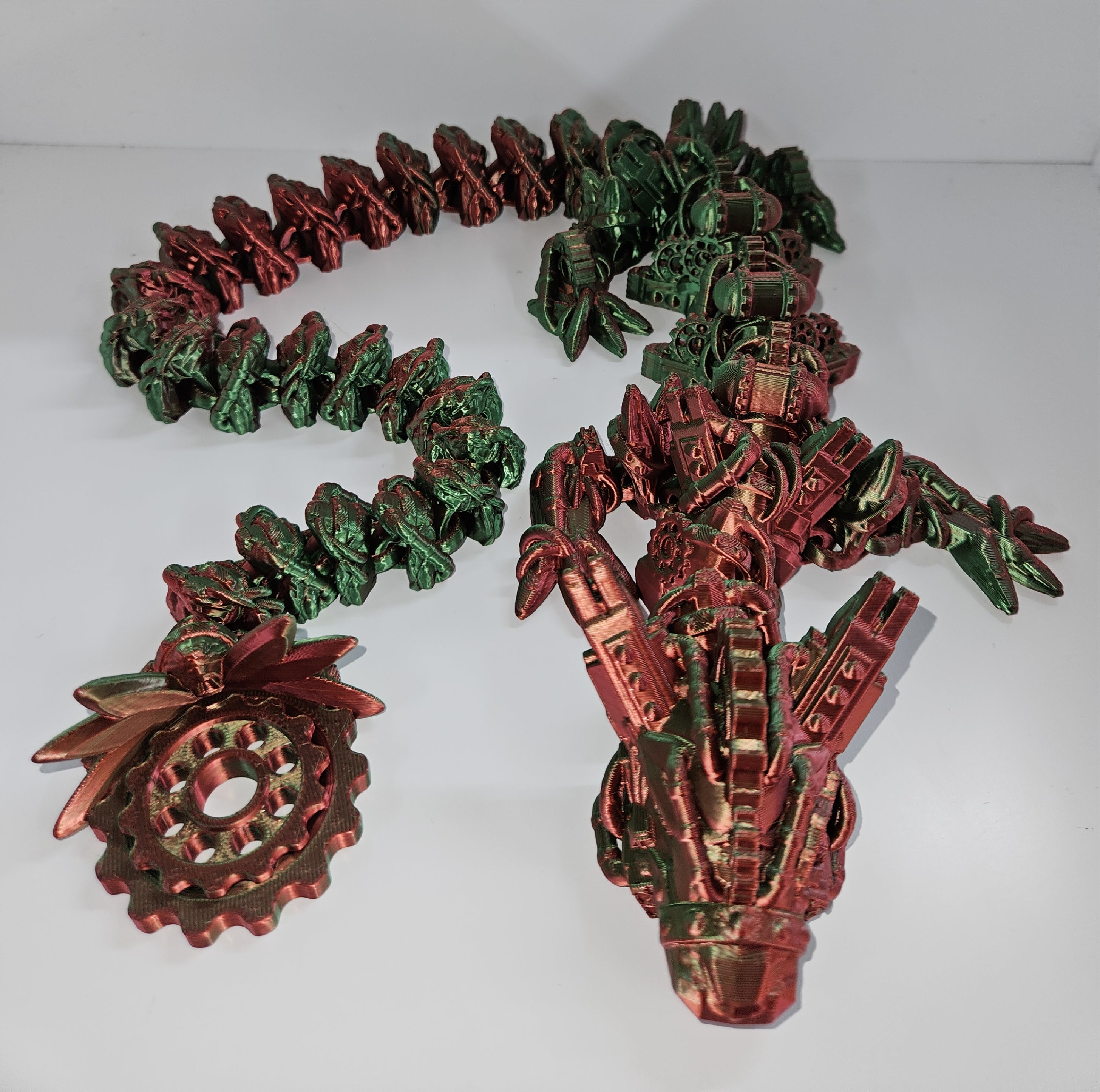 N3D03 Large Steampunk Dragon