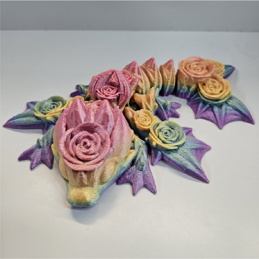 N3D45 Small Rose Dragon