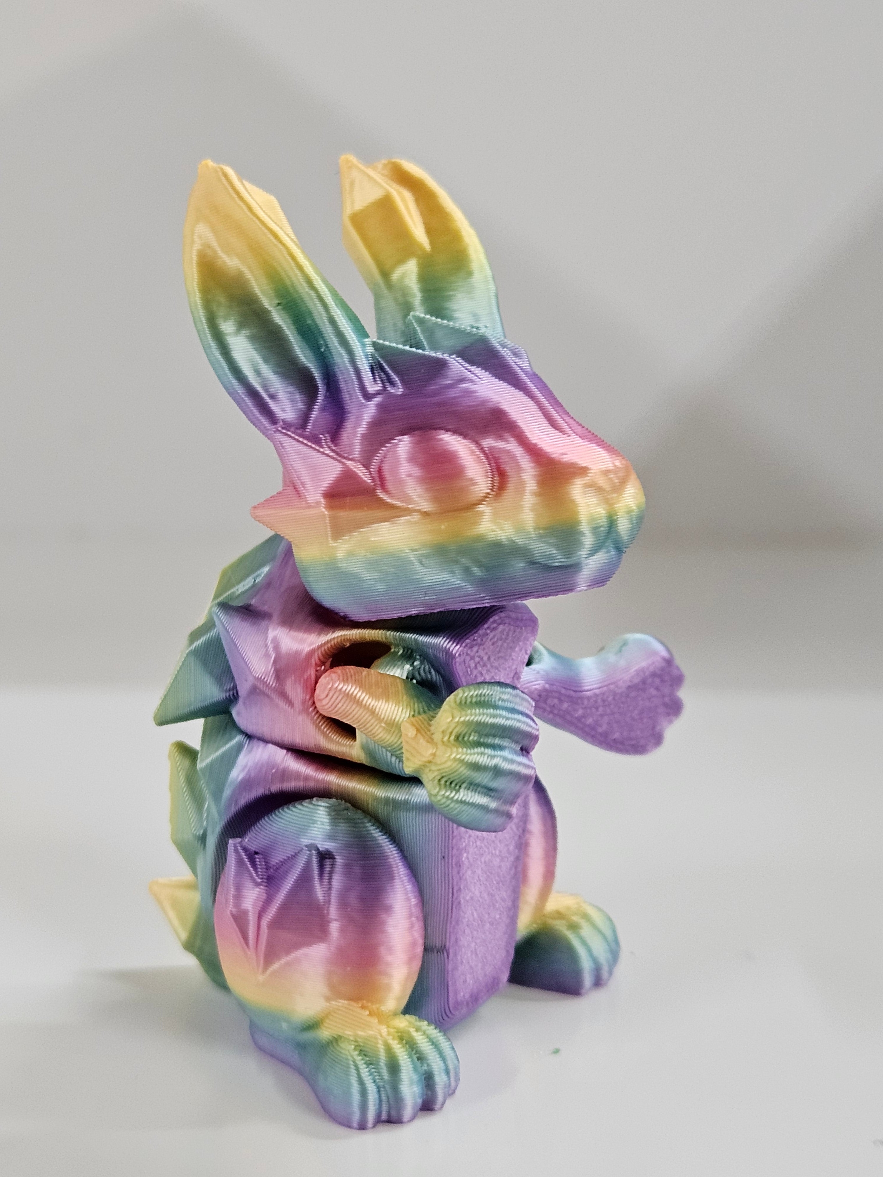 N3D12 Small Crystal Bunny