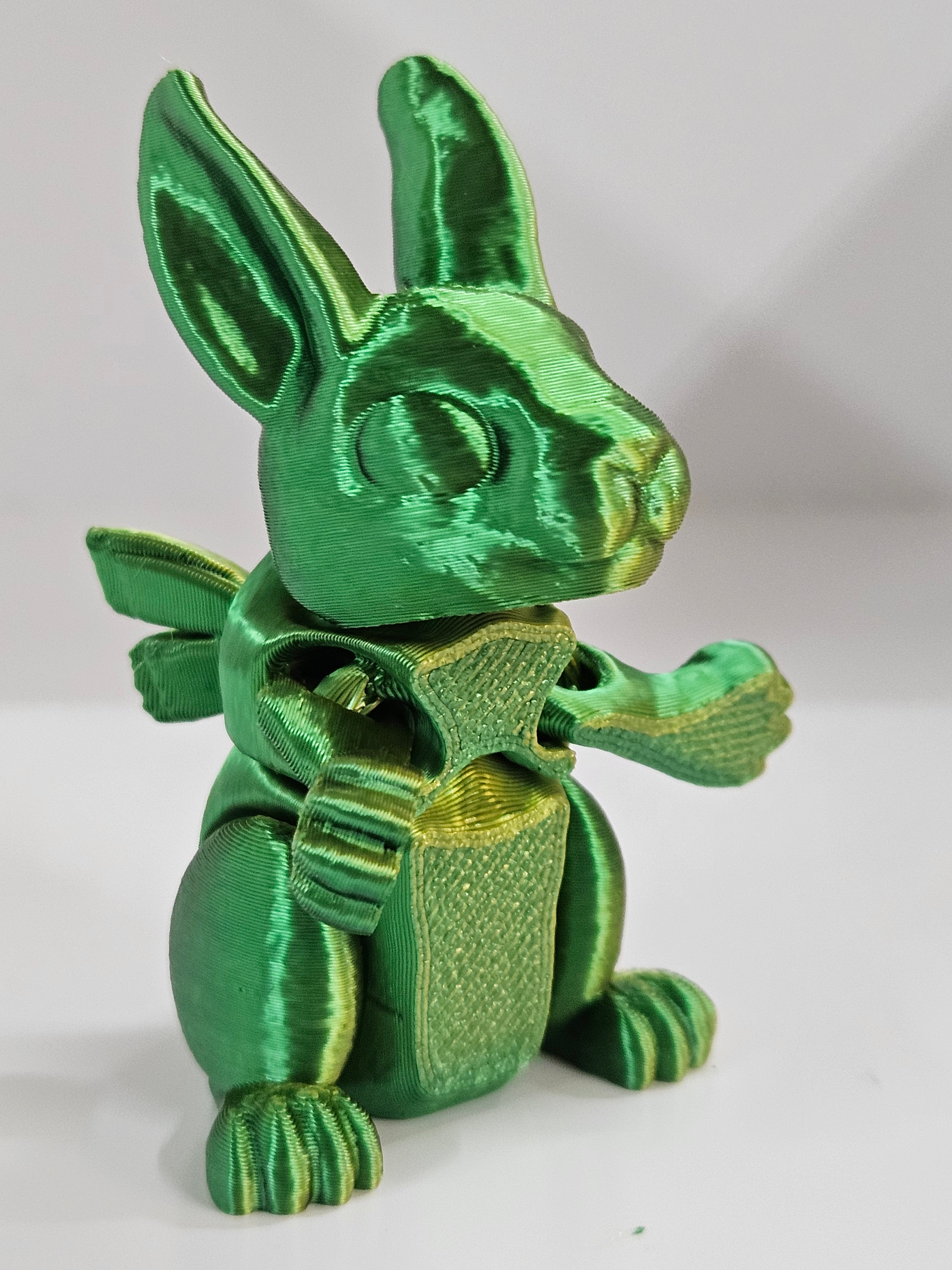 N3D12 Small Crystal Bunny