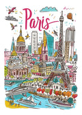 TT03 Paris Printed | Premium Waterproof & Tear Resistant Full Colour Posters