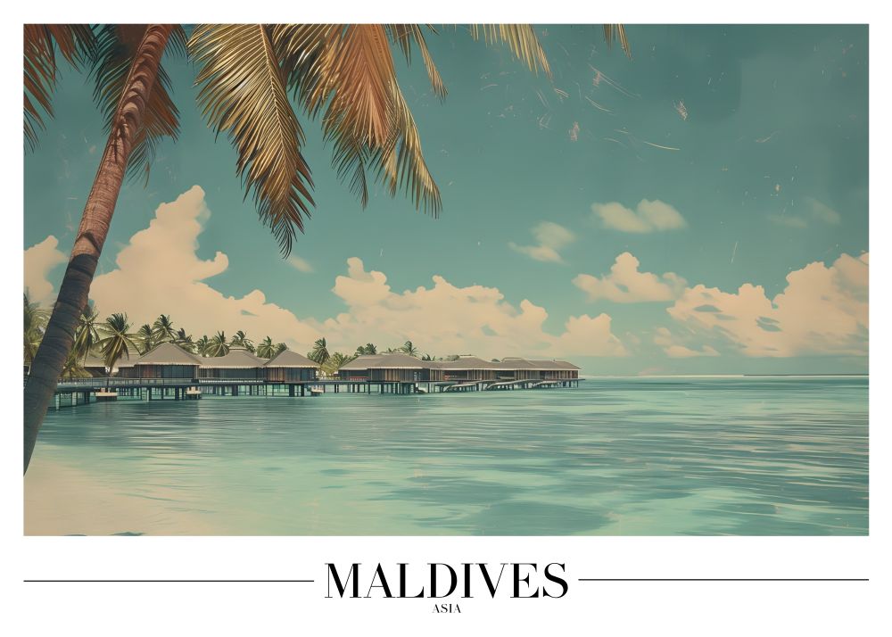 Travel Poster Printed | Premium Waterproof & Tear Resistant Full Colour Posters