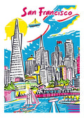 TT40 San Francicso Printed | Premium Waterproof & Tear Resistant Full Colour Posters