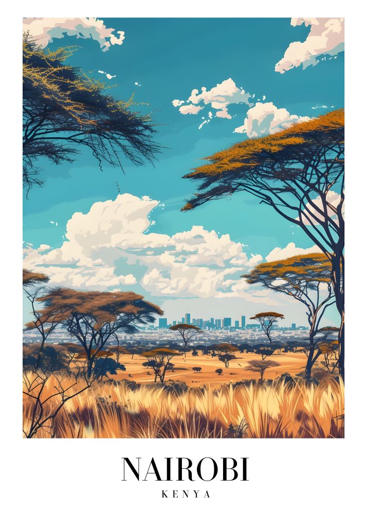 Travel Poster Printed | Premium Waterproof & Tear Resistant Full Colour Posters