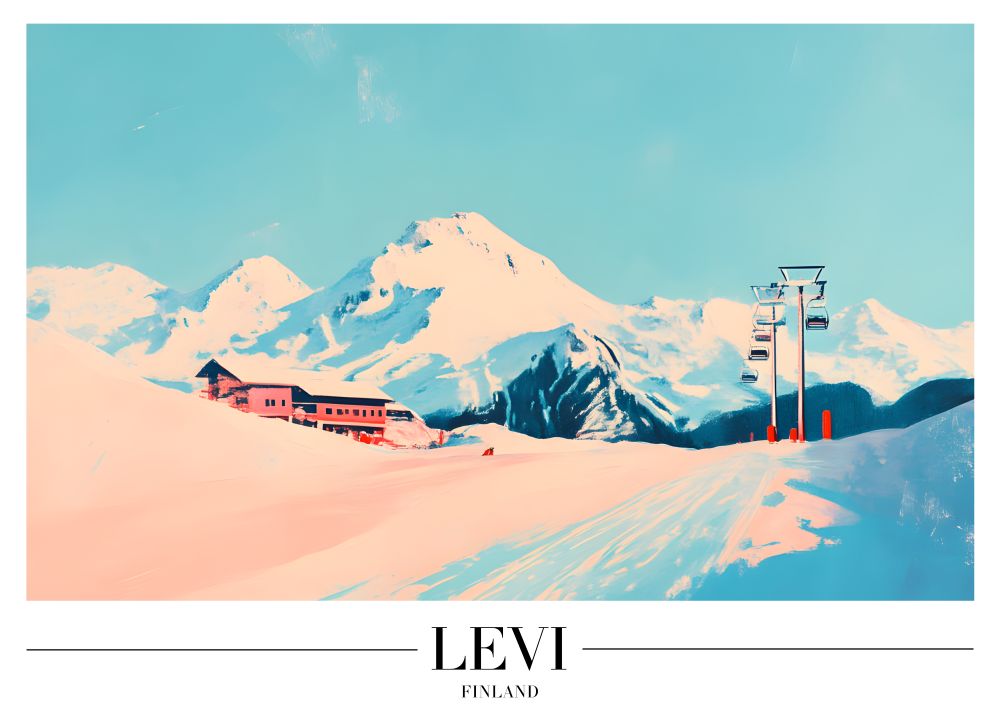 DAH41 Levi Finland Printed | Premium Waterproof & Tear Resistant Full Colour Posters
