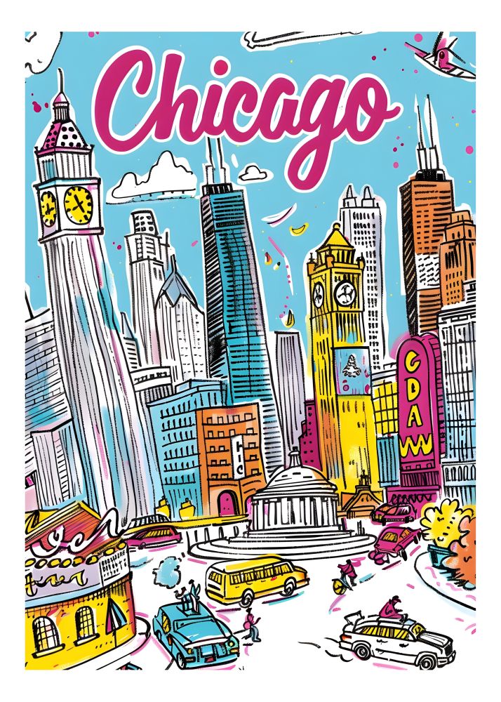 TT3 Trendy Travel Poster Printed | Premium Waterproof & Tear Resistant Full Colour Posters