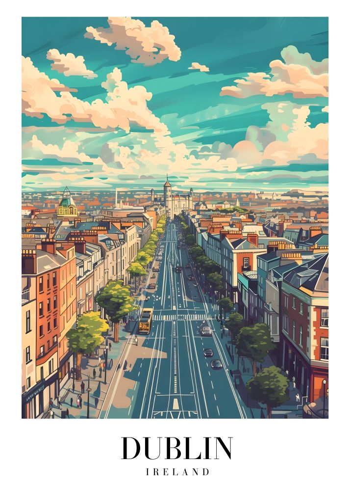 Travel Poster Printed | Premium Waterproof & Tear Resistant Full Colour Posters