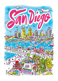TT44 San Diego Printed | Premium Waterproof & Tear Resistant Full Colour Posters