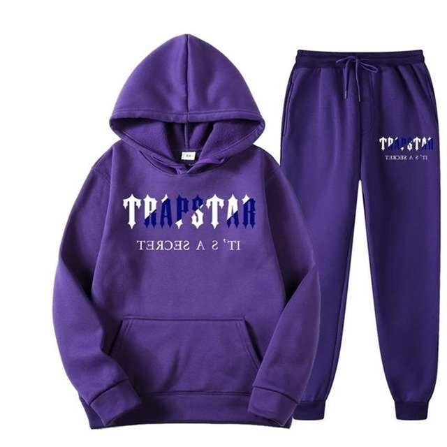 Men's Oversized Letter Print Hoodie and Sweatpants 2-Piece Set
