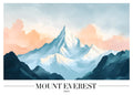 DAH45 Mount Everest Tibet Printed | Premium Waterproof & Tear Resistant Full Colour Posters