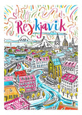 TT45 Reykjavik Printed | Premium Waterproof & Tear Resistant Full Colour Posters