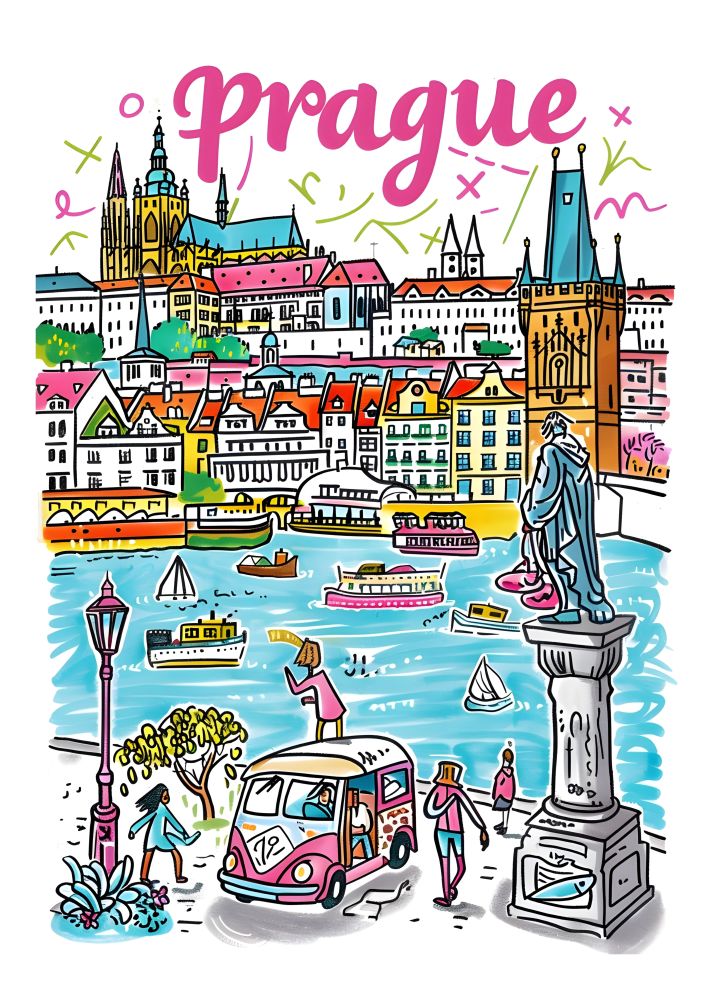 TT3 Trendy Travel Poster Printed | Premium Waterproof & Tear Resistant Full Colour Posters