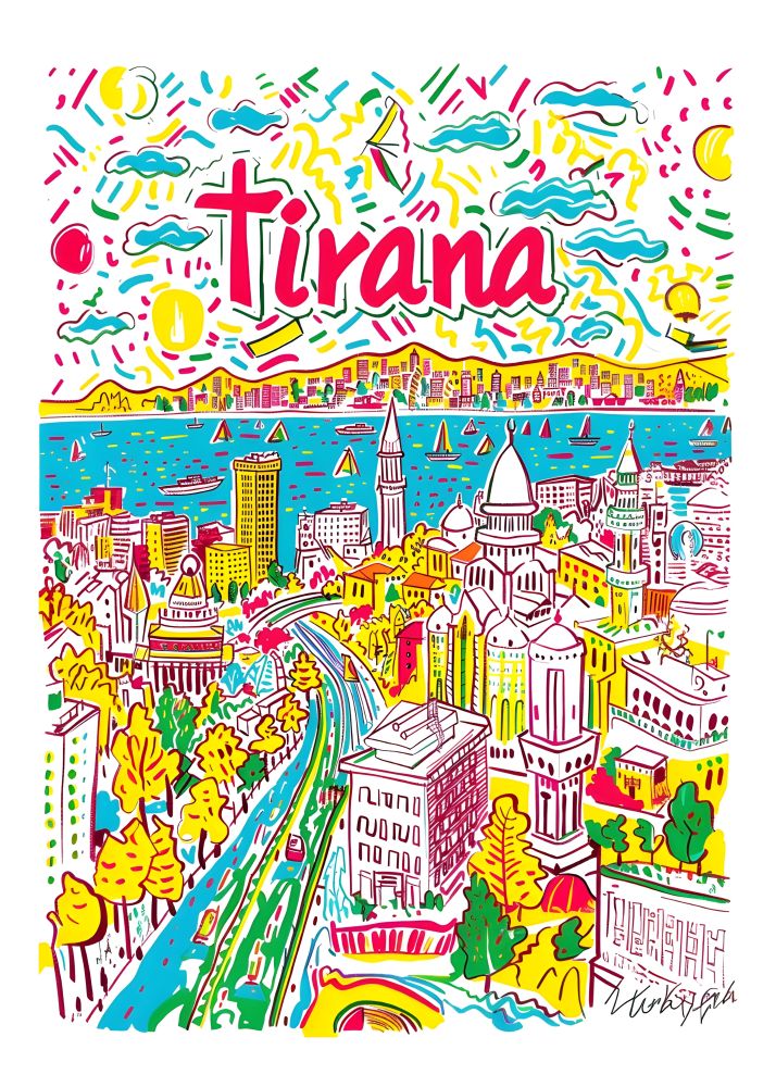 TT3 Trendy Travel Poster Printed | Premium Waterproof & Tear Resistant Full Colour Posters
