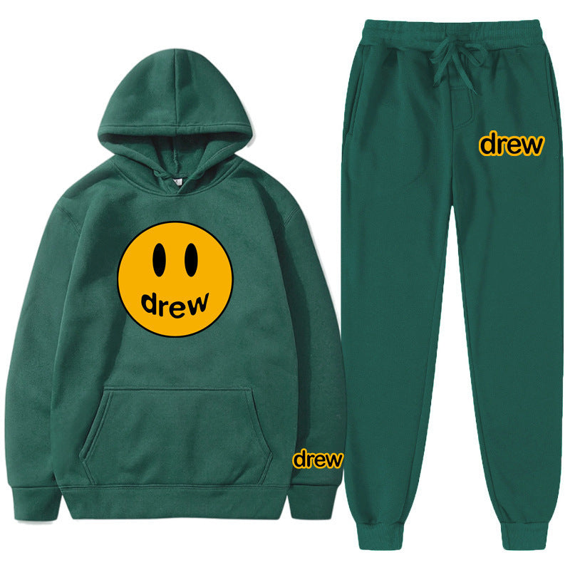 Style Unisex Long Sleeve Hooded Hoodie and Sweatpants Set