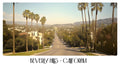 PP04 Beverly Hills - California Panoramic Premium Waterproof & Tear Resistant Poster