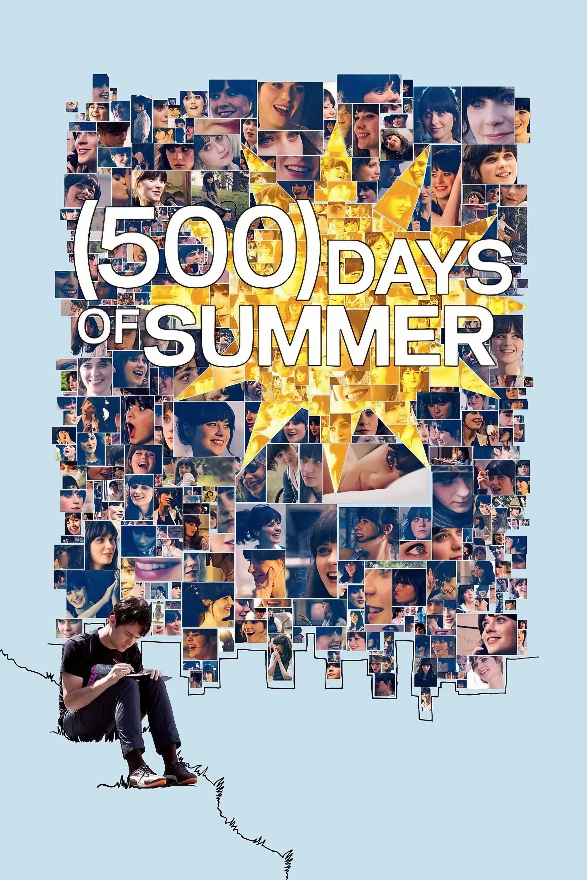 2000 (500) Days of Summer (2009) Film/Movie Premium Waterproof & Tear Resistant Posters