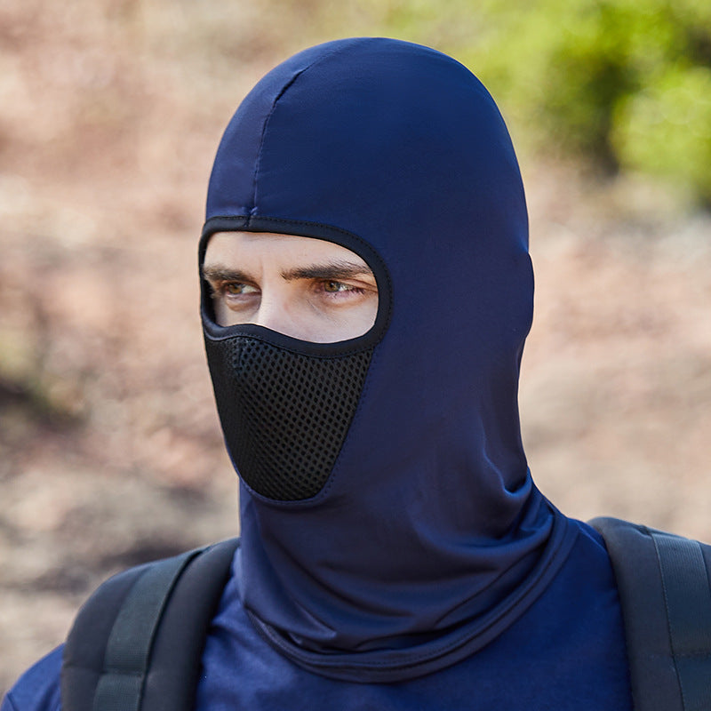 Summer Sun Protection Riding Mask Outdoor Motorcycle Bicycle Headscarf Wind And Dust Face Towel Tactical Headgear